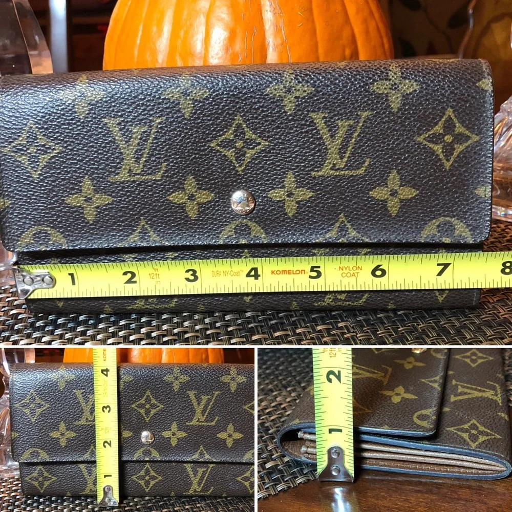 Authentic LV Portefeuille Sarah Wallet